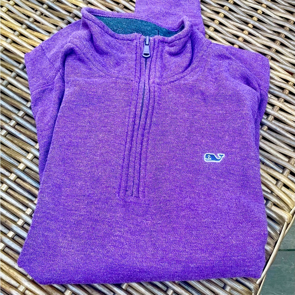 Vineyard vines quarter zip sweatshirt/ sweater
